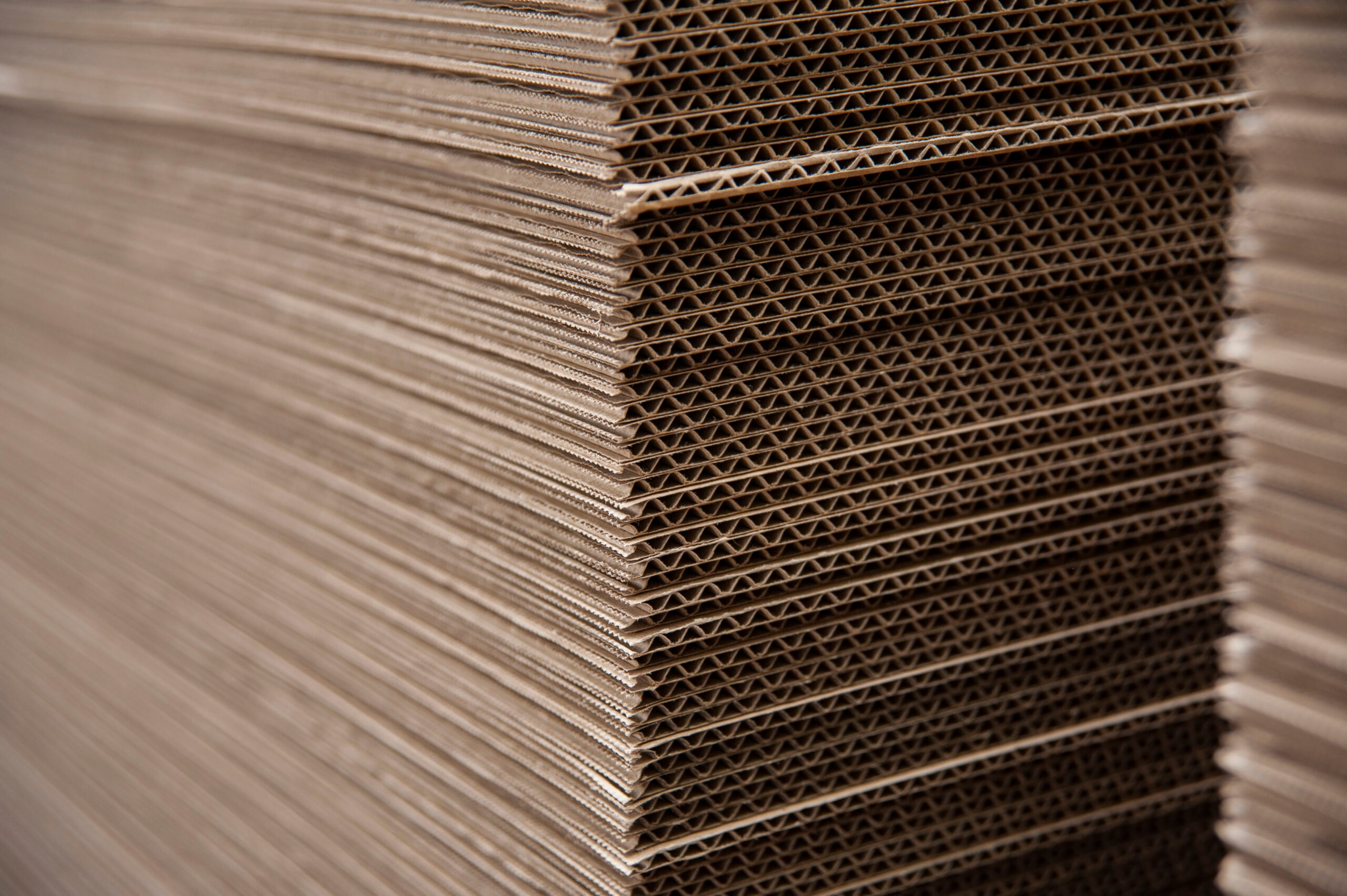 Empilement de cartons