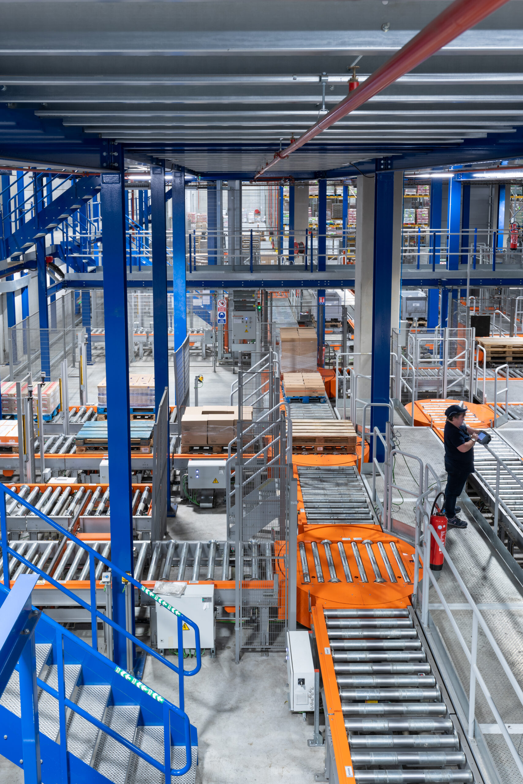 Intérieur des locaux d'une entreprise