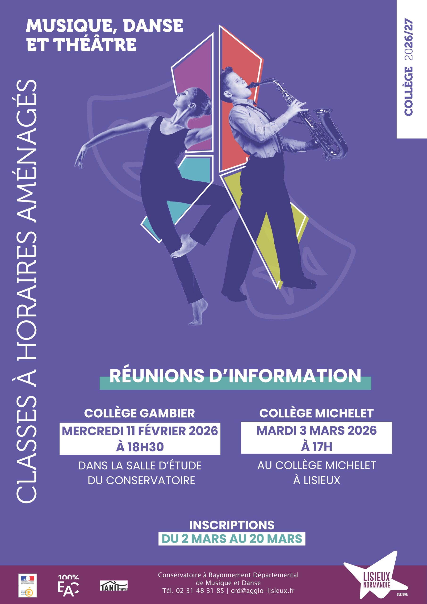 affiche CHA_college